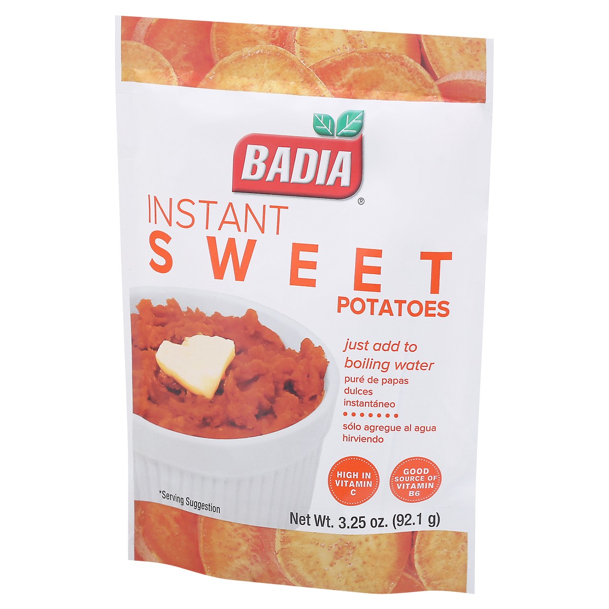 slide 4 of 9, Badia Instant Sweet Potatoes - 3.25 oz, 3.25 oz