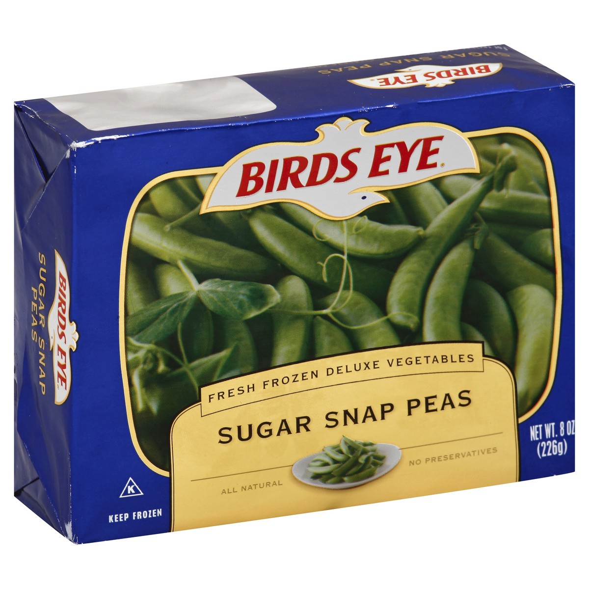 slide 2 of 5, Birds Eye Sugar Snap Peas 8 oz, 8 oz