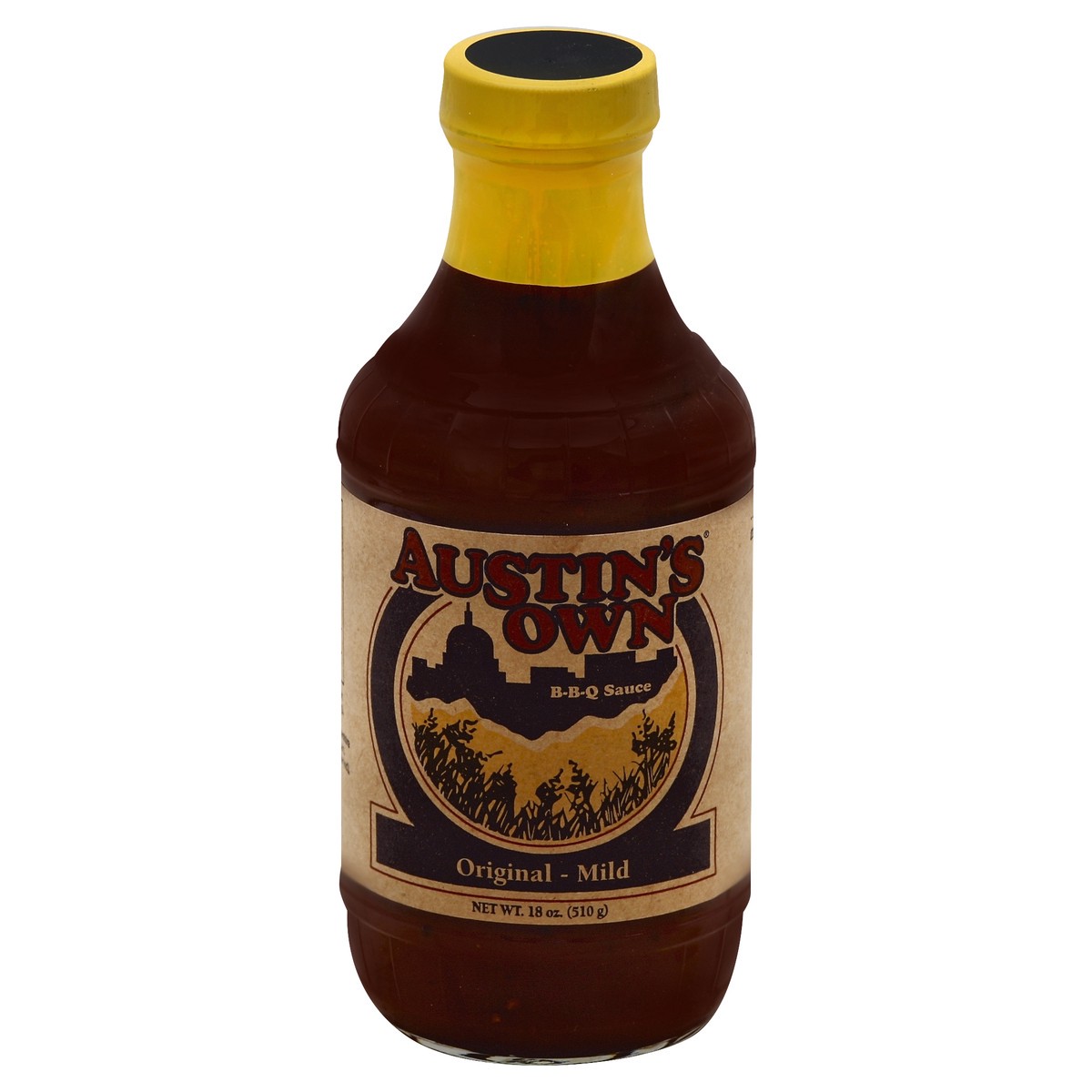 slide 2 of 2, Austin's Own Austins Own Bbq Sauce Orig, 18 oz