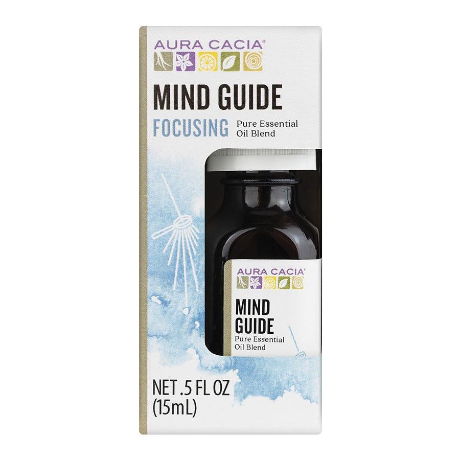 slide 1 of 1, Aura Cacia Mind Guide Essential Oil, 5 oz