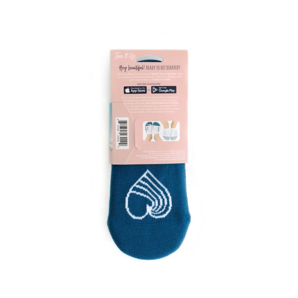 slide 4 of 12, Tone It Up Athletic Socks, 2 ct