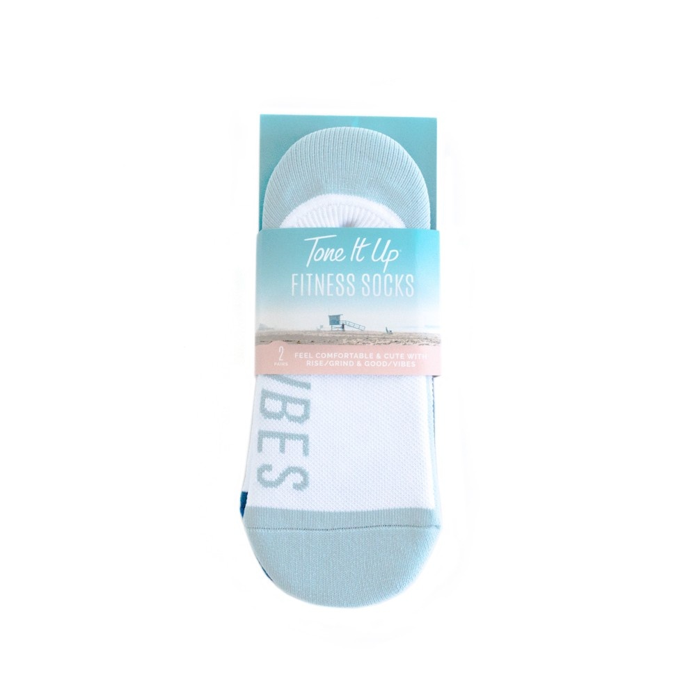 slide 6 of 12, Tone It Up Athletic Socks, 2 ct