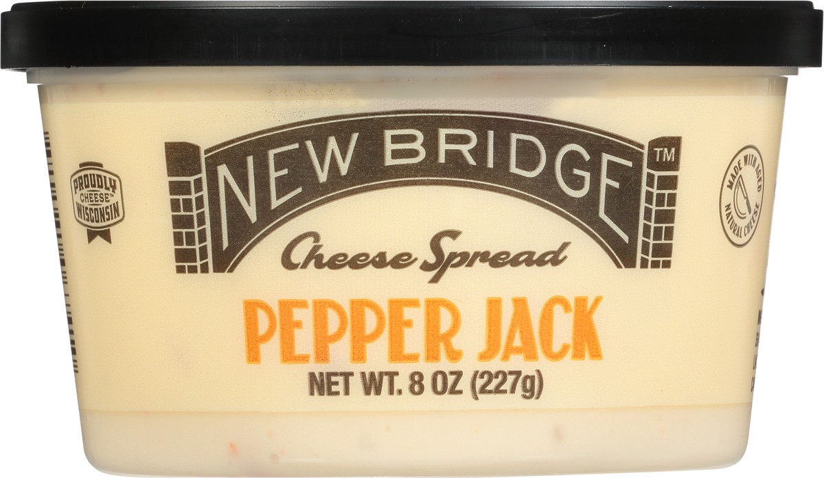 slide 6 of 9, New Bridge Pepper Jack Cheese Spread - 8 Oz, 8 oz