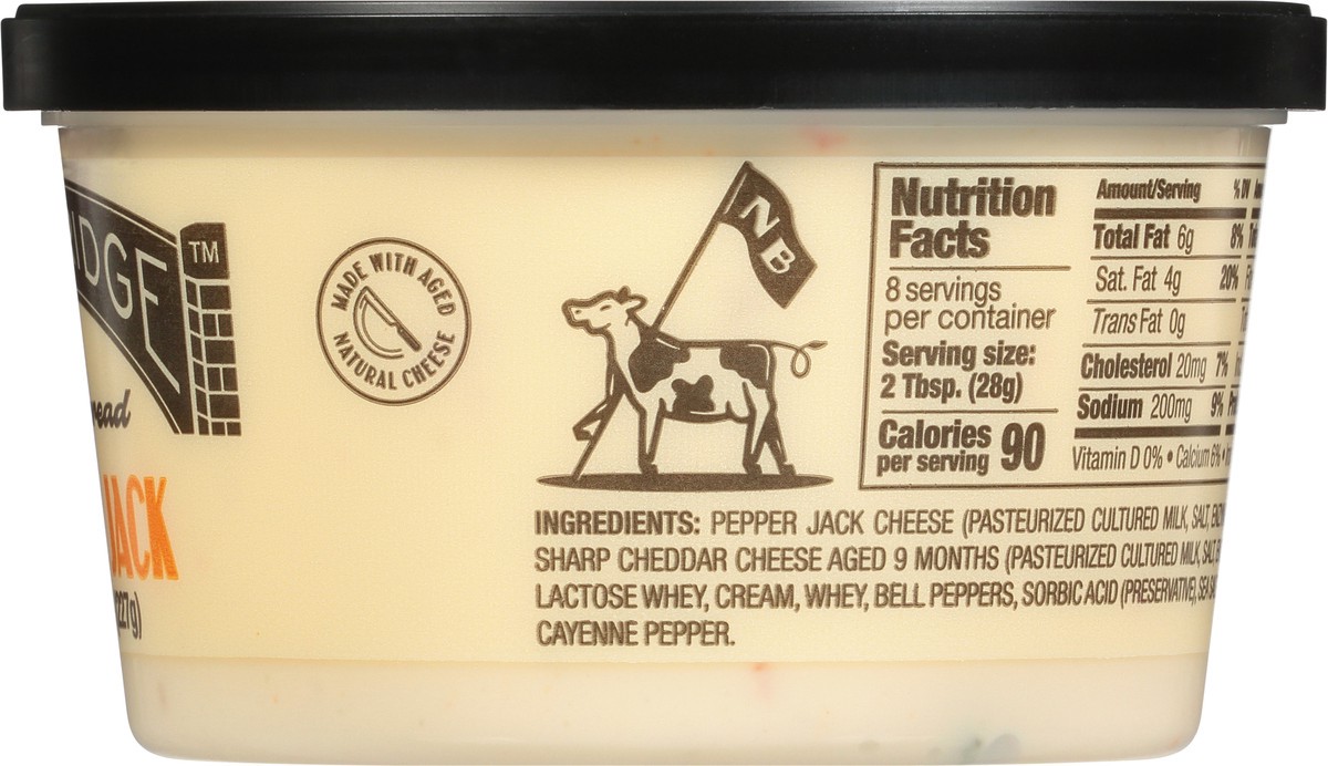 slide 8 of 9, New Bridge Pepper Jack Cheese Spread - 8 Oz, 8 oz