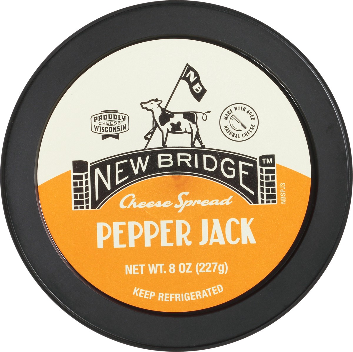 slide 9 of 9, New Bridge Pepper Jack Cheese Spread - 8 Oz, 8 oz