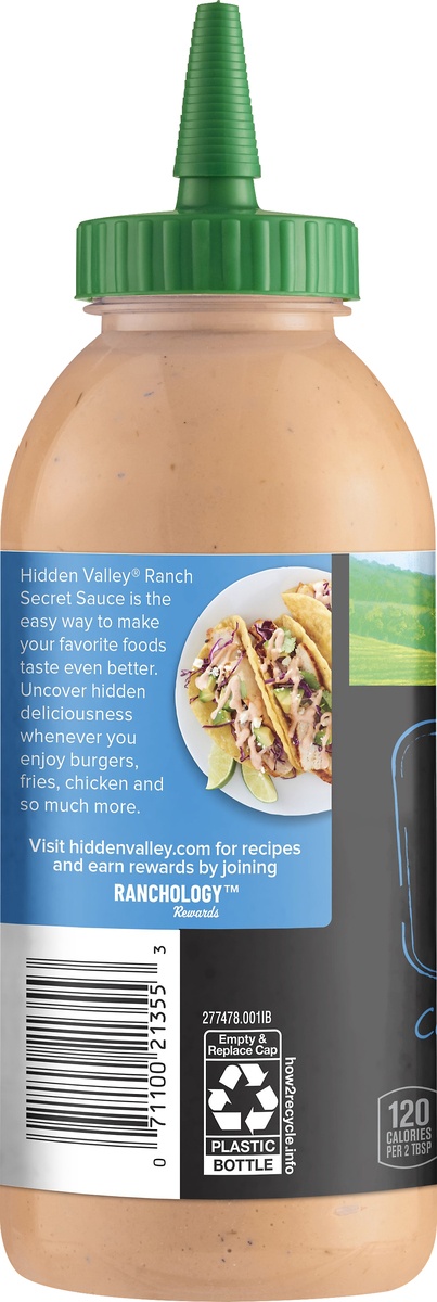 slide 4 of 6, Hidden Valley Ranch Secret Sauce, 12 oz