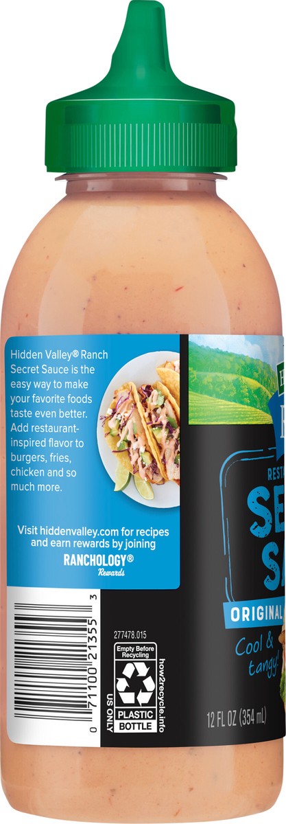 slide 5 of 9, Hidden Valley The Original Ranch Original Secret Sauce, 12 fl oz