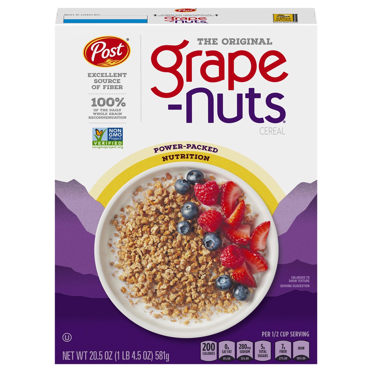 slide 1 of 9, 1/20.5 Post Grape Nuts, 20.5 oz