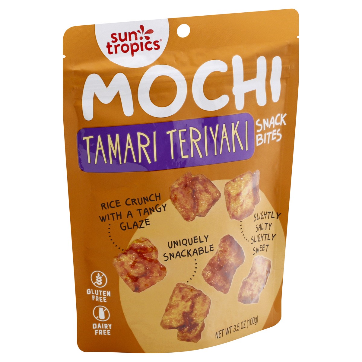 slide 11 of 12, Sun Tropics Mochi Tamari Teriyaki Snack Bites 3.5 oz, 3.5 oz