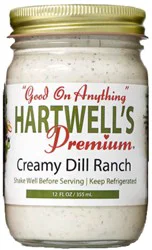Hartwell's Premium Creamy Dill Ranch Dressing