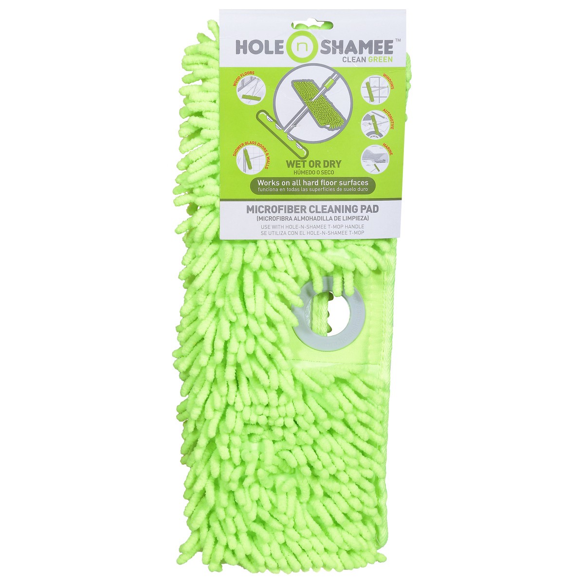 slide 1 of 12, Hole N Shamee Microfiber Cleaning Pad 1 ea, 1 ct