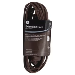 GE 3 Outlet Extension Cord 12 Feet