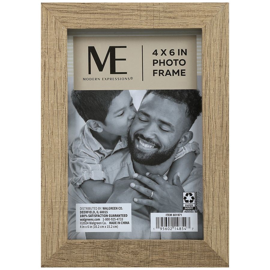 slide 1 of 5, Modern Expressions Photo Frame 4x6 Inch, 1 ct