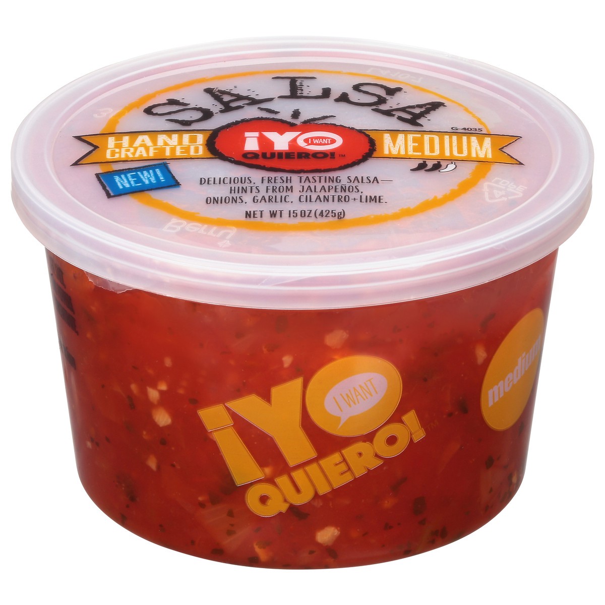 slide 1 of 9, ¡Yo Quiero! Youquiero Medium Salsa, 15 oz