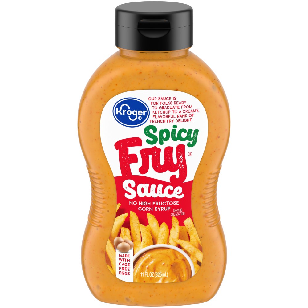 slide 1 of 3, Kroger Spicy Fry Sauce, 11 fl oz