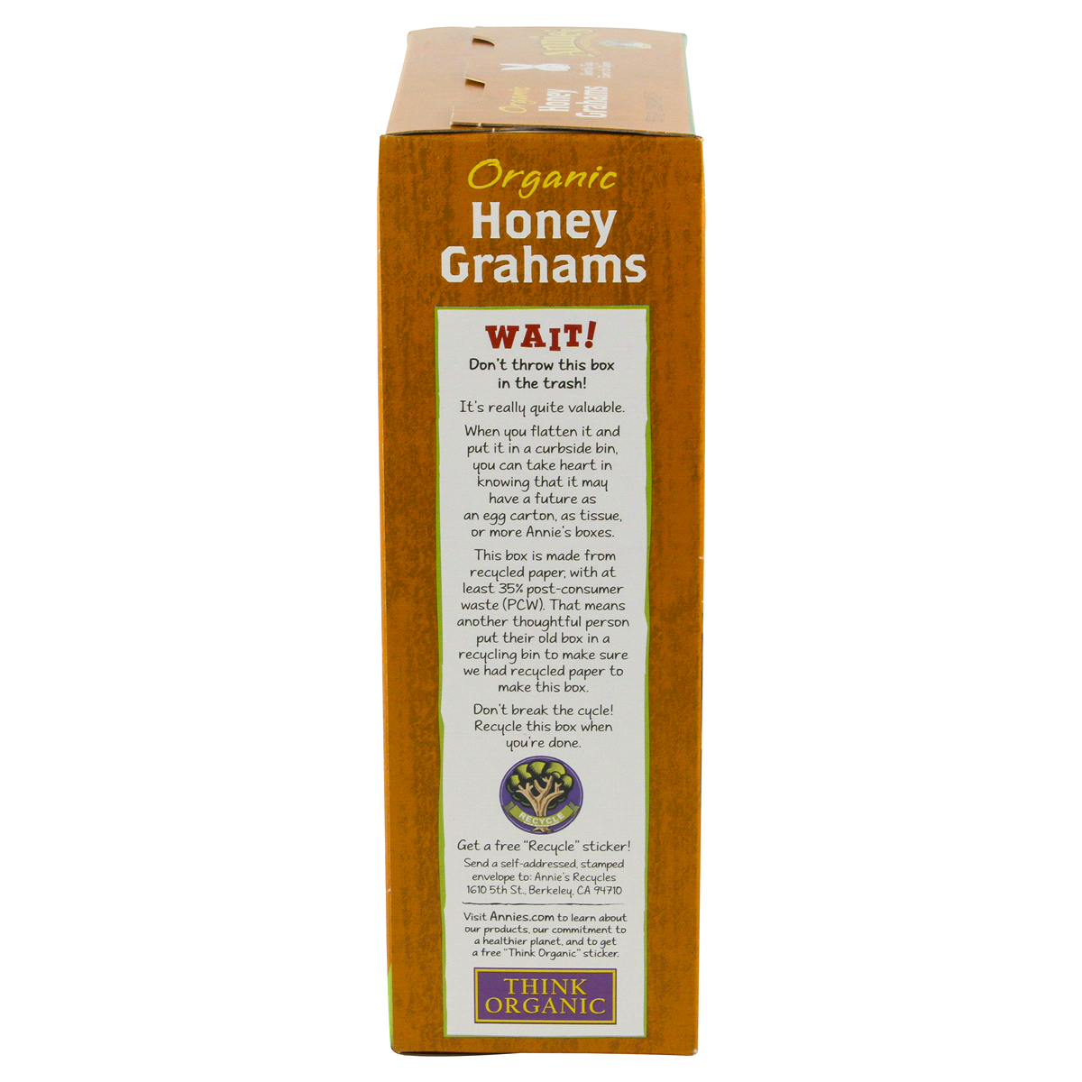 slide 3 of 8, Annies Homegrown Organic Honey Graham Crackers, 14.4 oz