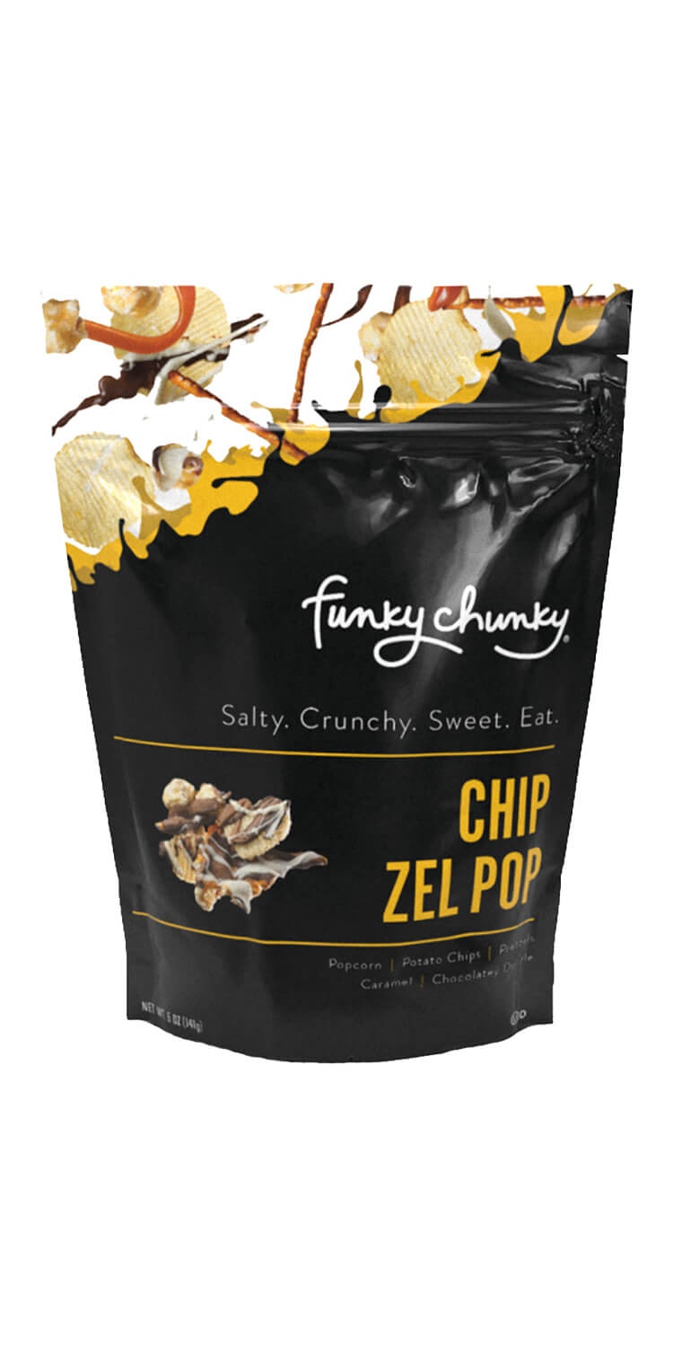 slide 1 of 1, Funky Chunky Chip Zel Pop 5oz, 5 oz