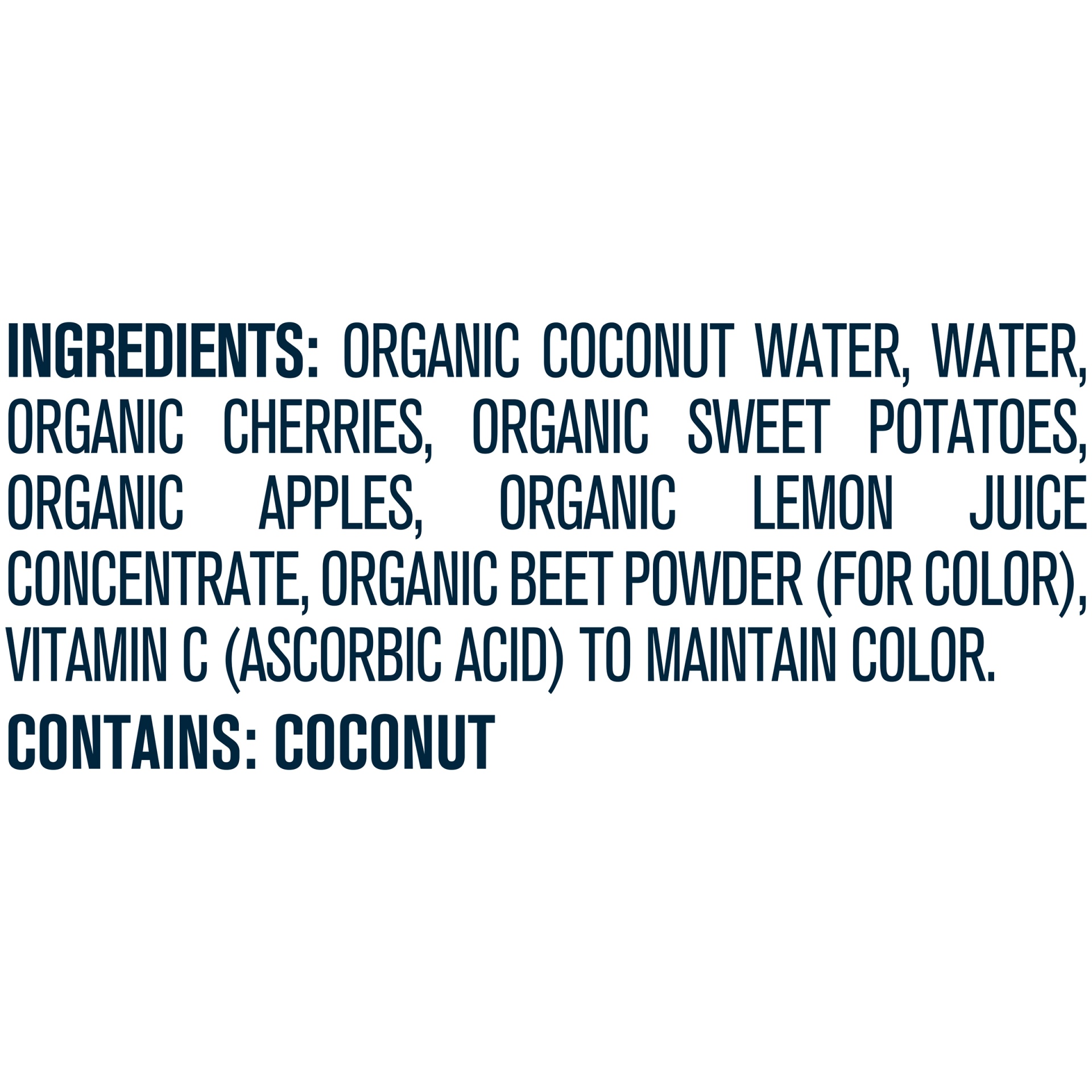 slide 6 of 8, Gerber Organic Coconut Water Splashers, Cherry Sweet Potato Apple, 3.5 fl oz