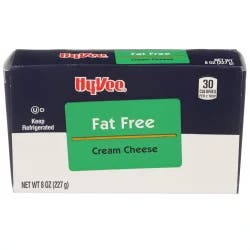 Hy-vee Fat Free Cream Cheese