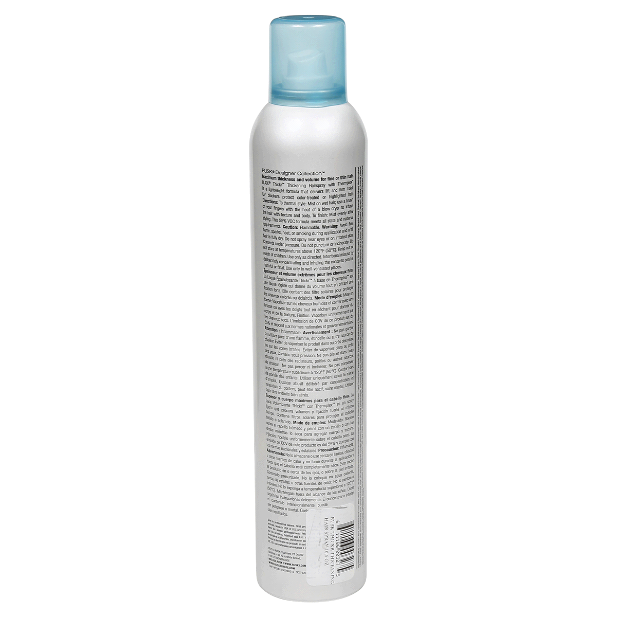 slide 2 of 3, Rusk thickr Hairspray, 10.6 oz