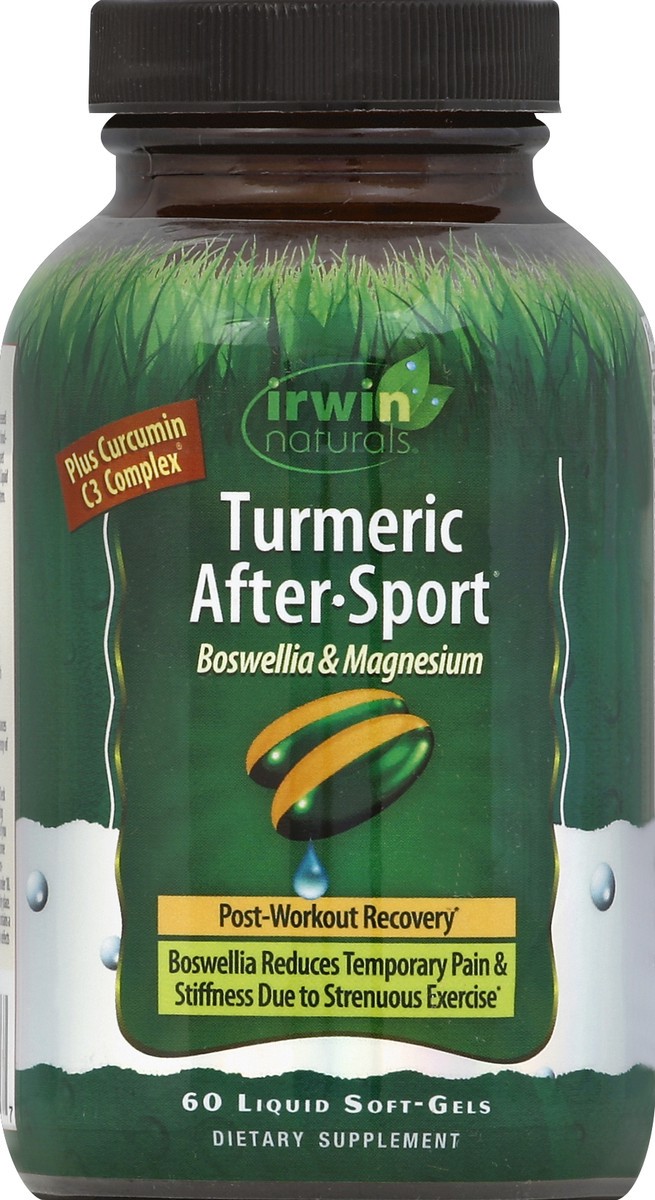 slide 2 of 2, Irwin Naturals Turmeric After-Sport 60 ea, 60 ct