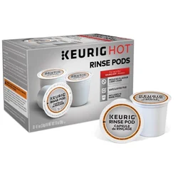 Keurig Rinse Pods, Reduce Flavor Carry-Over Between Brews, 10 Count