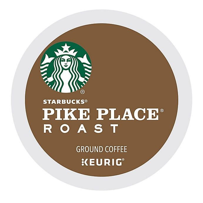 slide 2 of 6, Starbucks Pike Place Roast Coffee Value Pack Keurig K-Cup Pods, 40 ct