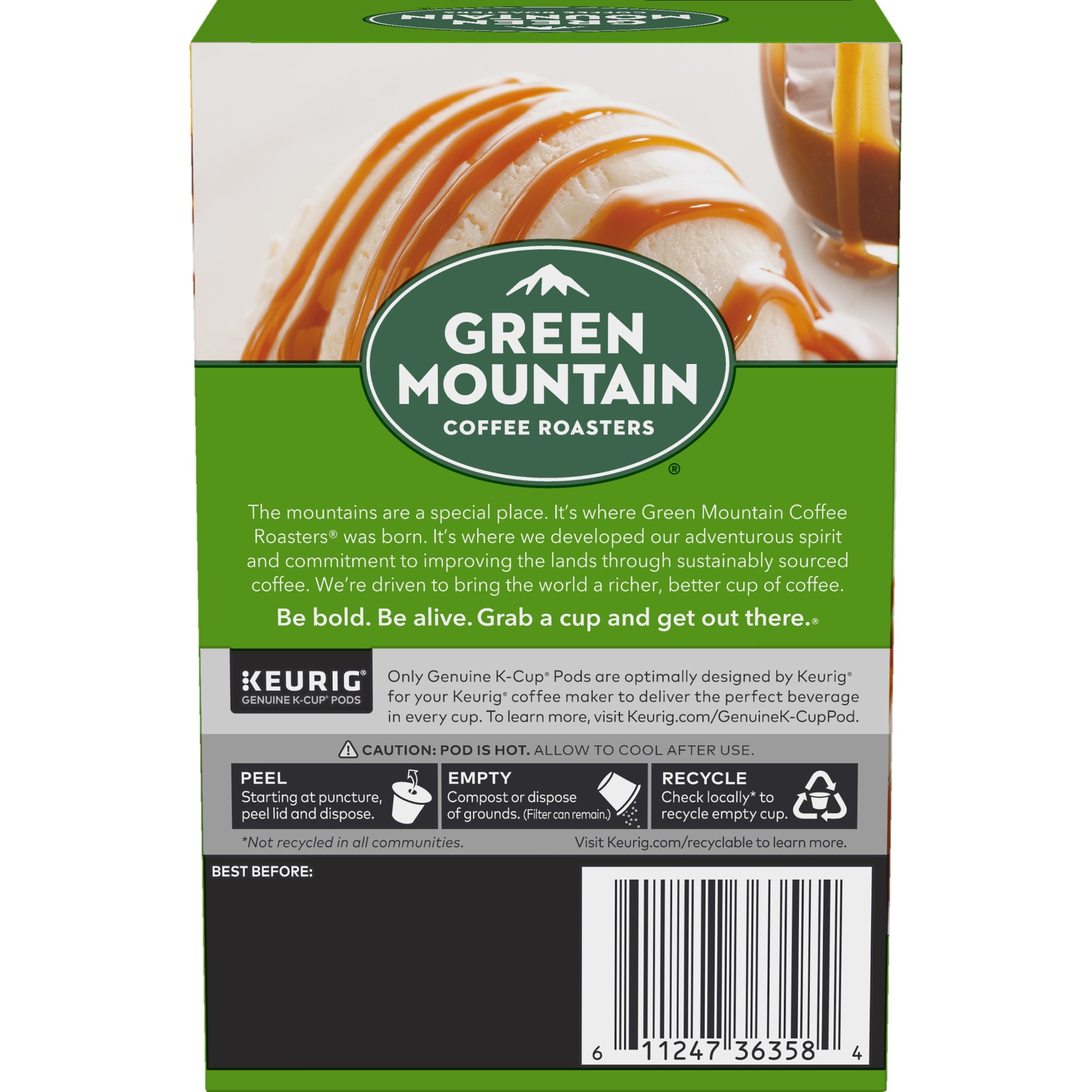 slide 4 of 4, Green Mountain Caramel Vanilla Cream Coffee K-Cups, 6 ct