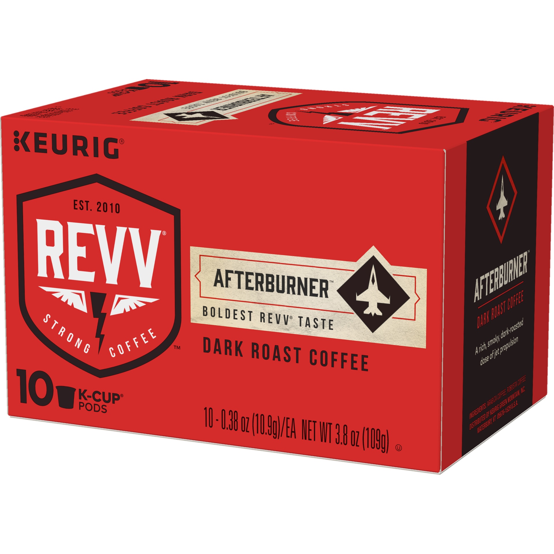 slide 3 of 4, REVV Afterburner Coffee Kcup, 10 ct