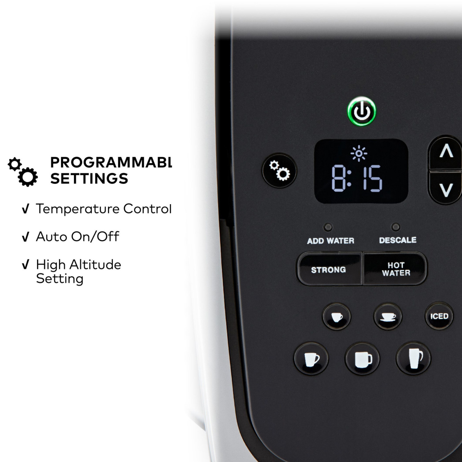 slide 4 of 8, Keurig K-Elite Single-Serve K-Cup Pod Coffee Maker with Iced Coffee Setting - Brushed Slate, 1 ct