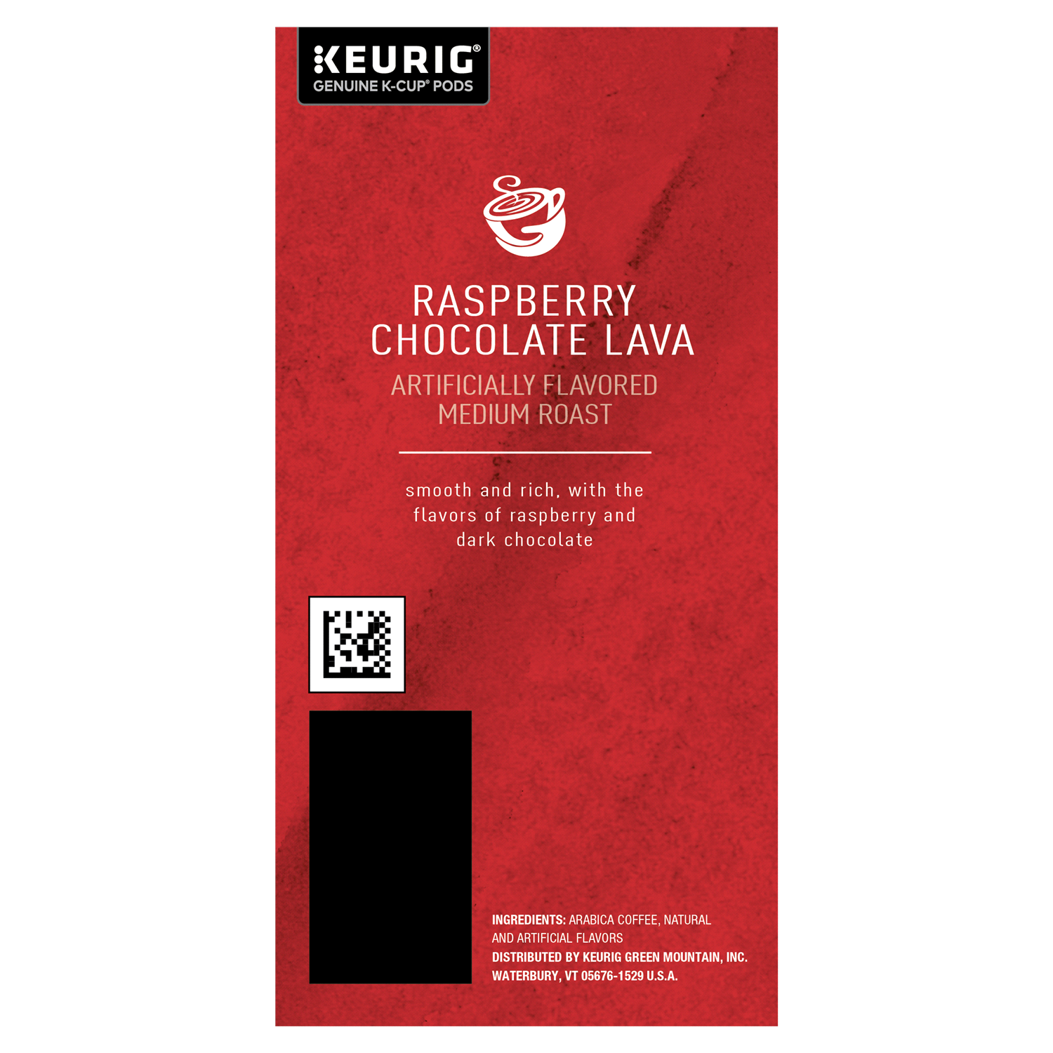 slide 2 of 2, Gloria Jean's Raspberry Chocolate Lava Keurig Single-Serve K-Cup Pods, Medium Roast Coffee, 24 Count, 24 ct