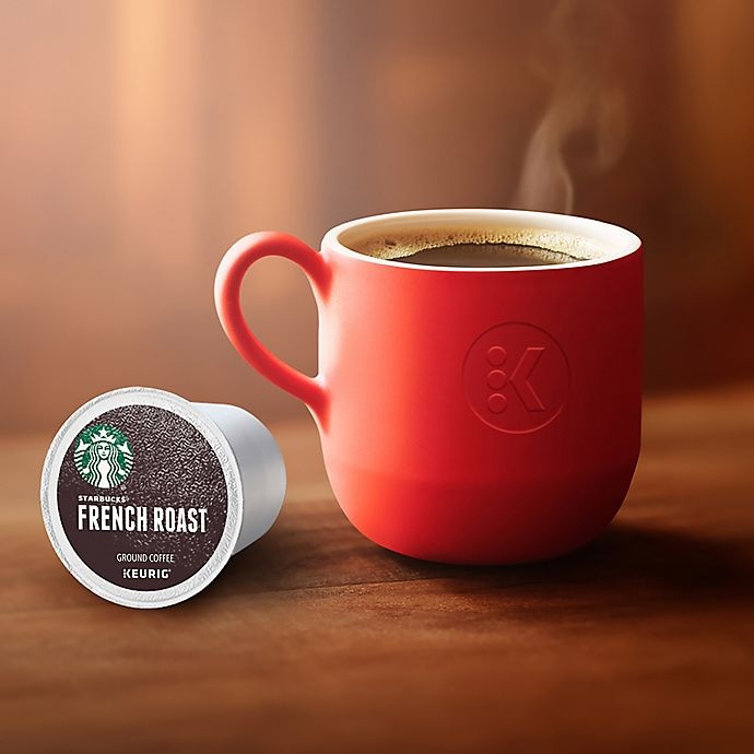 slide 5 of 7, Starbucks French Roast Coffee Keurig K-Cup Pods, 40 ct