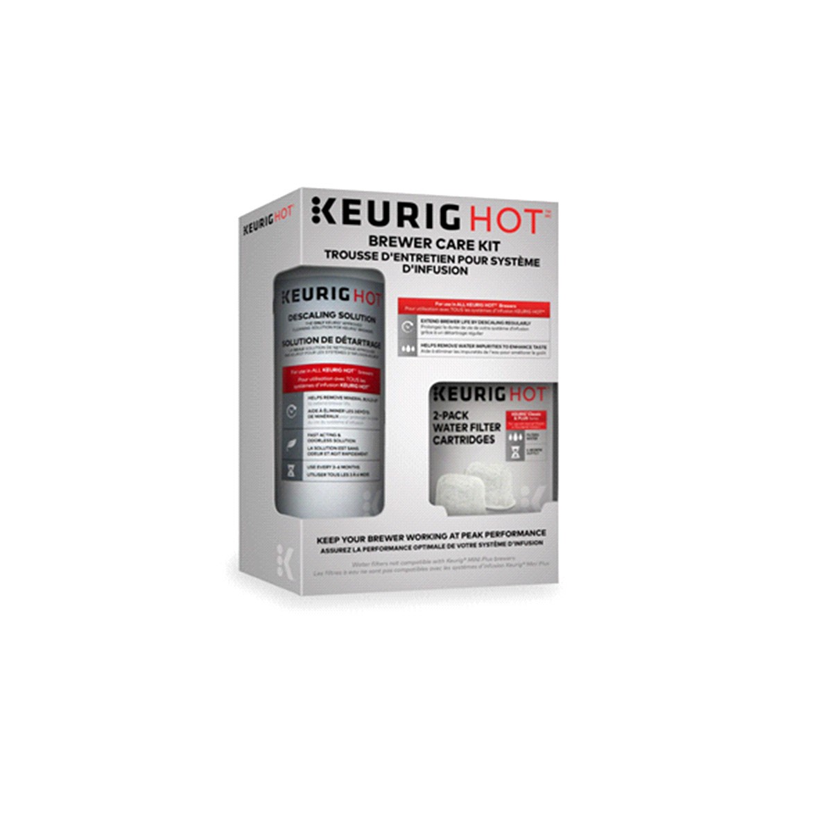 slide 1 of 3, Keurig 3-Month Brewer Maintenance Kit, 1 ct