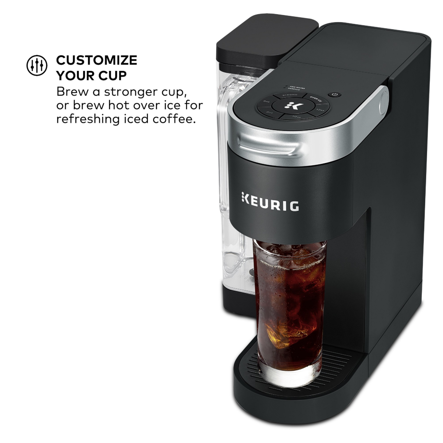 slide 4 of 8, Keurig K-Supreme Brewer - Black, 1 ct
