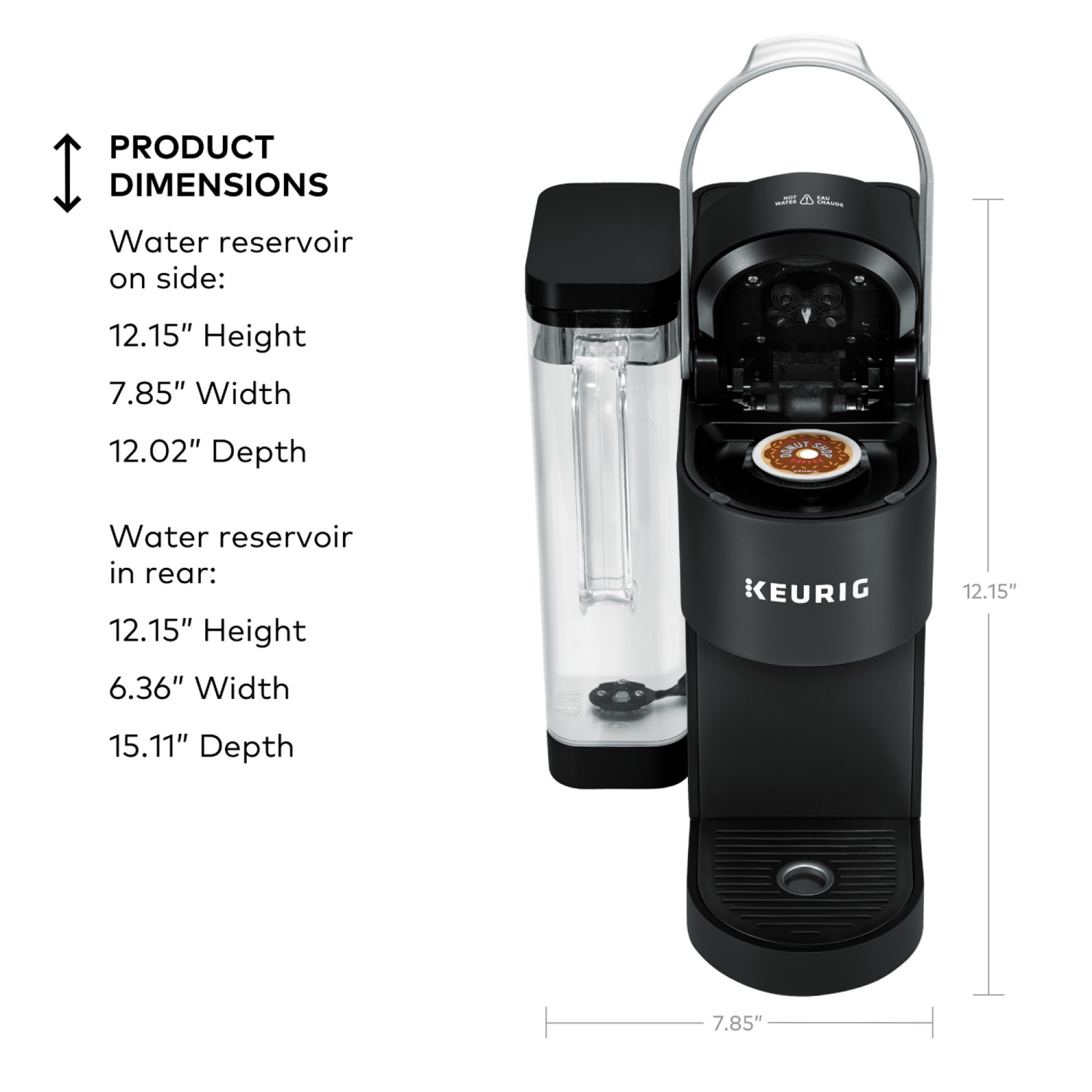 slide 8 of 8, Keurig K-Supreme Brewer - Black, 1 ct