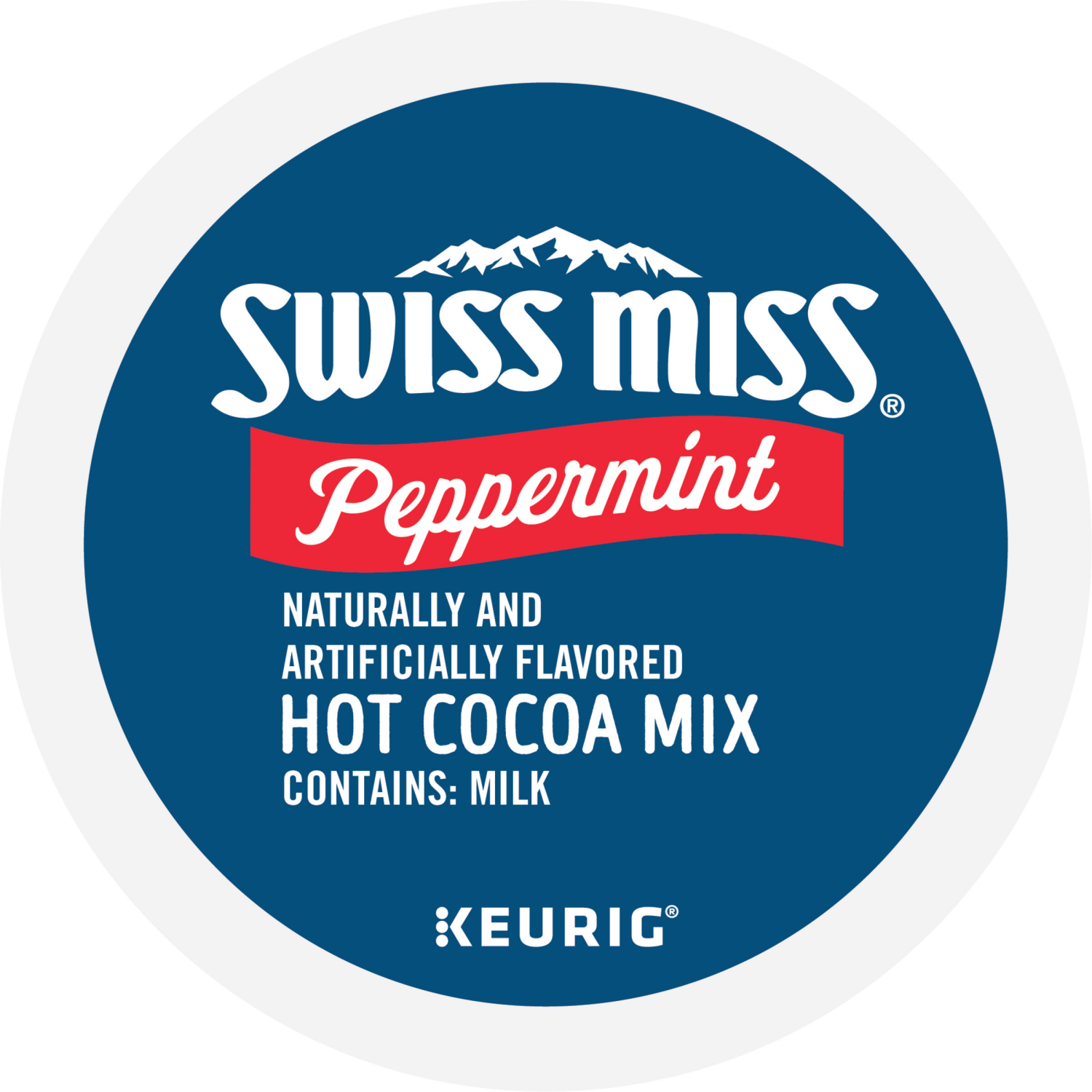 slide 4 of 8, Swiss Miss Peppermint Hot Cocoa, Keurig Single-Serve K-Cup Pods- 10 ct, 10 ct