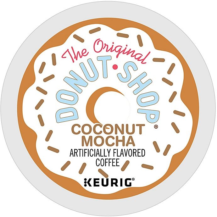 slide 2 of 7, The Original Donut Shop Coconut Mocha Coffee Keurig K-Cup Pods, 96 ct