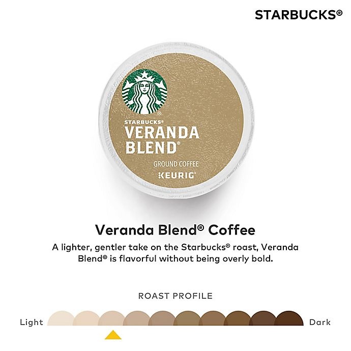 slide 3 of 8, Starbucks Veranda Blend Blonde Coffee Keurig K-Cup Pods, 22 ct