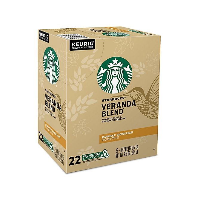 slide 7 of 8, Starbucks Veranda Blend Blonde Coffee Keurig K-Cup Pods, 22 ct