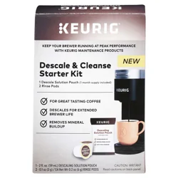 Keurig Descale and Cleanse Starter Kit