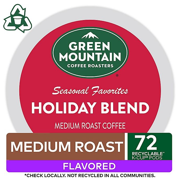 slide 7 of 13, Green Mountain Coffee Holiday Blend Coffee Keurig K-Cup Pods, 72 ct