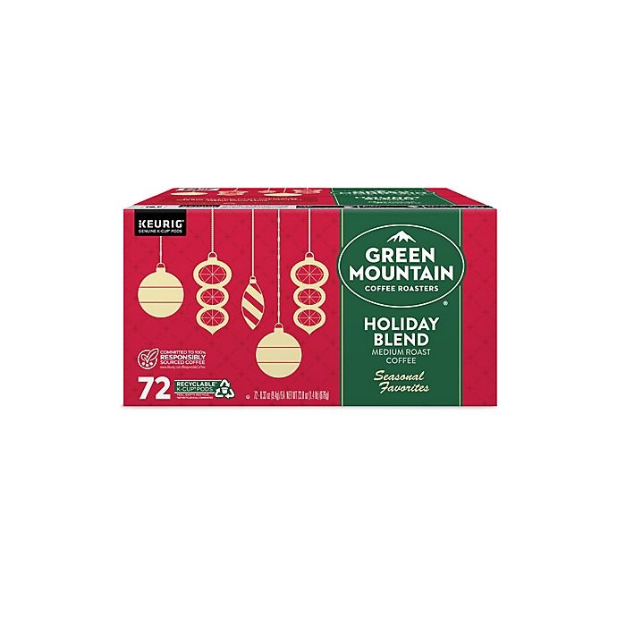 slide 11 of 13, Green Mountain Coffee Holiday Blend Coffee Keurig K-Cup Pods, 72 ct