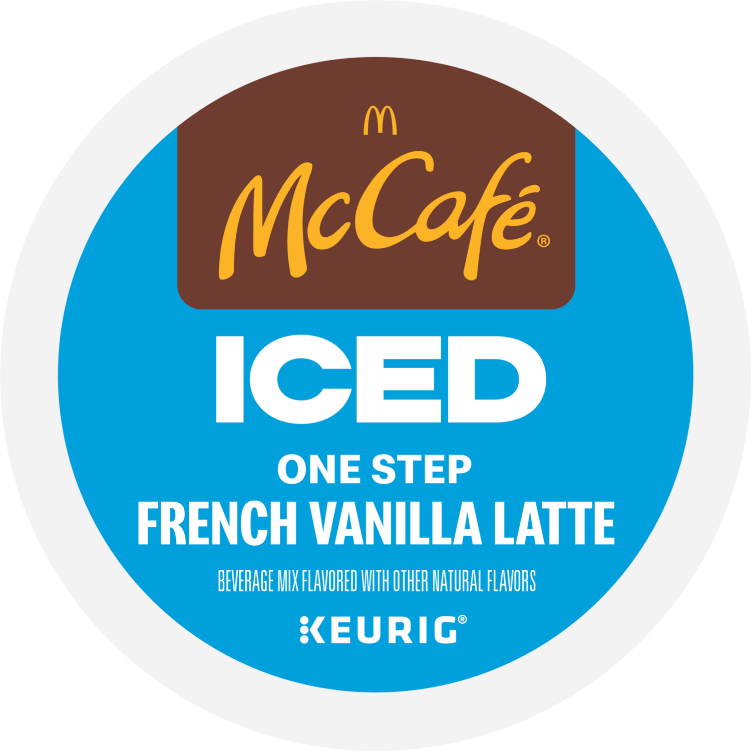 slide 7 of 8, MCCAFE McCafé ICED One Step French Vanilla Latte, Keurig Single Serve K-Cup Pods- 10 ct, 10 ct
