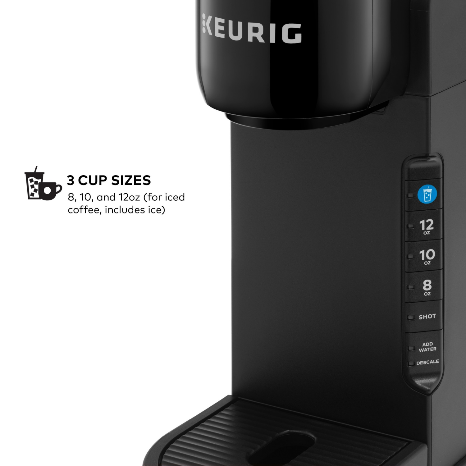 slide 2 of 8, Keurig K-Cafe Barista Bar Single Serve Coffee Maker, 1 ct