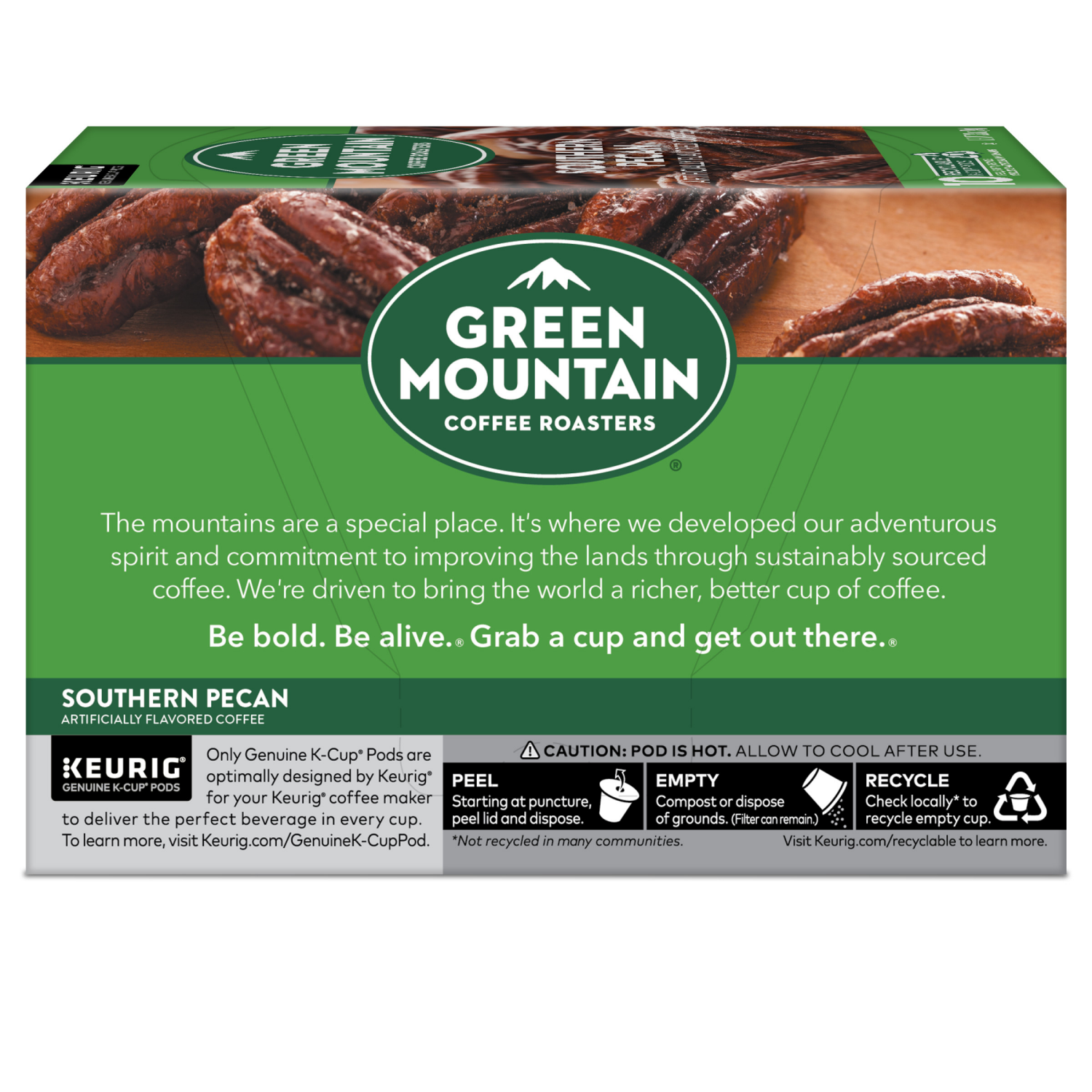 slide 3 of 8, Green Mountain Coffee Roasters Cinnamon Sugar Cookie Coffee, Keurig Single Serve K-Cup Pods, 10 Count, 10 ct
