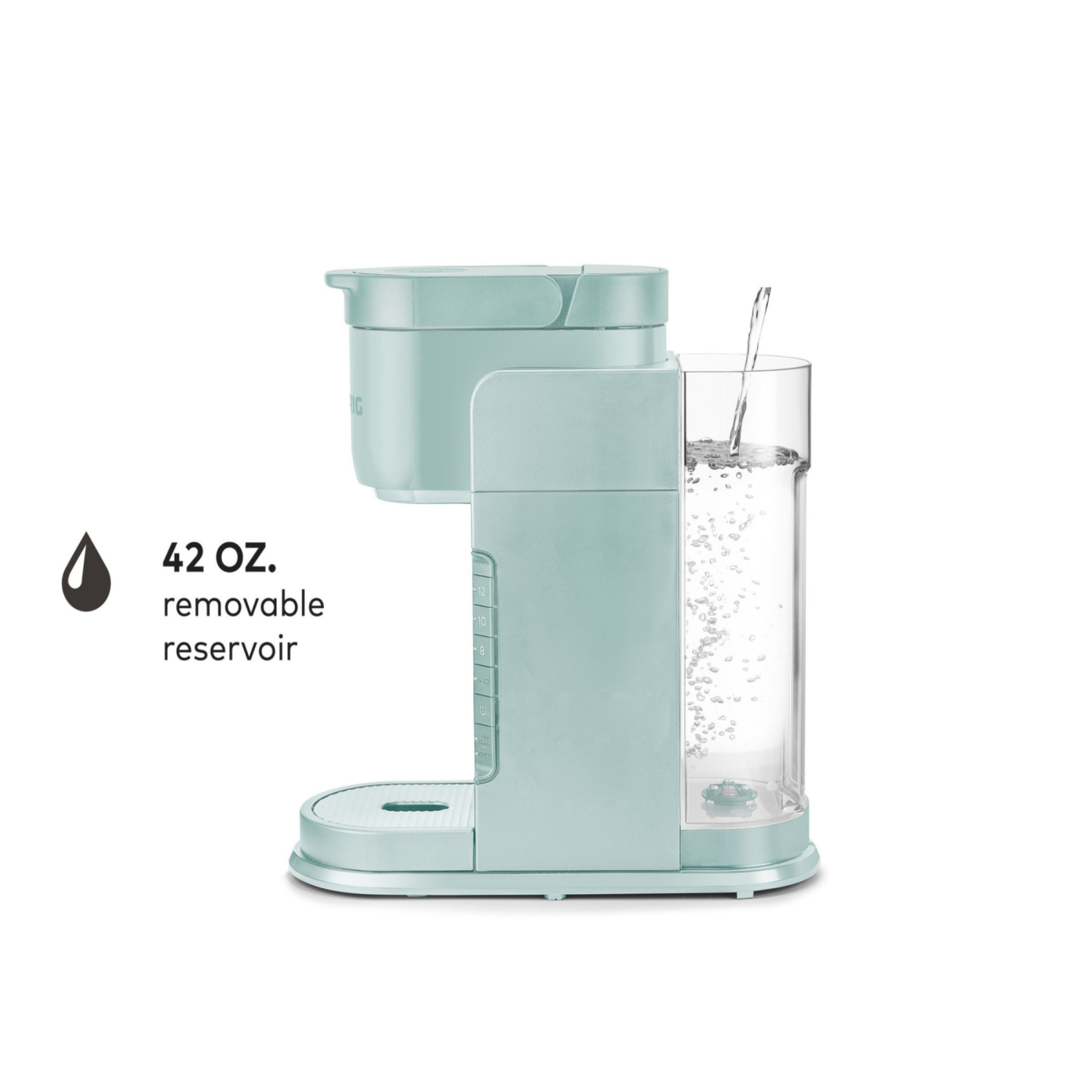 slide 4 of 5, Keurig® K-Express Single Serve K-Cup Pod Coffee Maker, Mint, 1 brewer