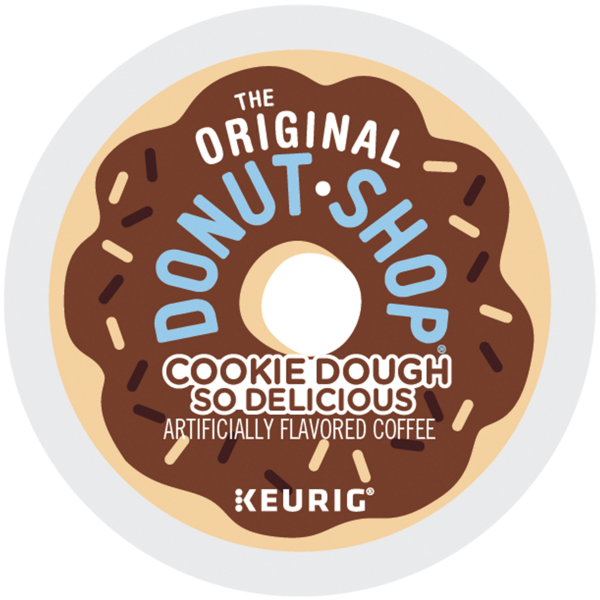 slide 20 of 29, The Original Donut Shop Cookie Dough So Delicious, Keurig Single Serve K-Cup Pods, Flavored Coffee- 10 ct, 10 ct