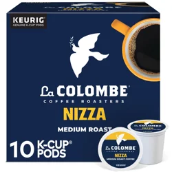 La Colombe Coffee Roasters Nizza Medium Roast Coffee, Single Serve Keurig K-Cup Pods, 10 Count Box