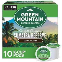 Green Mountain Coffee K-Cup Sumatra Reserve