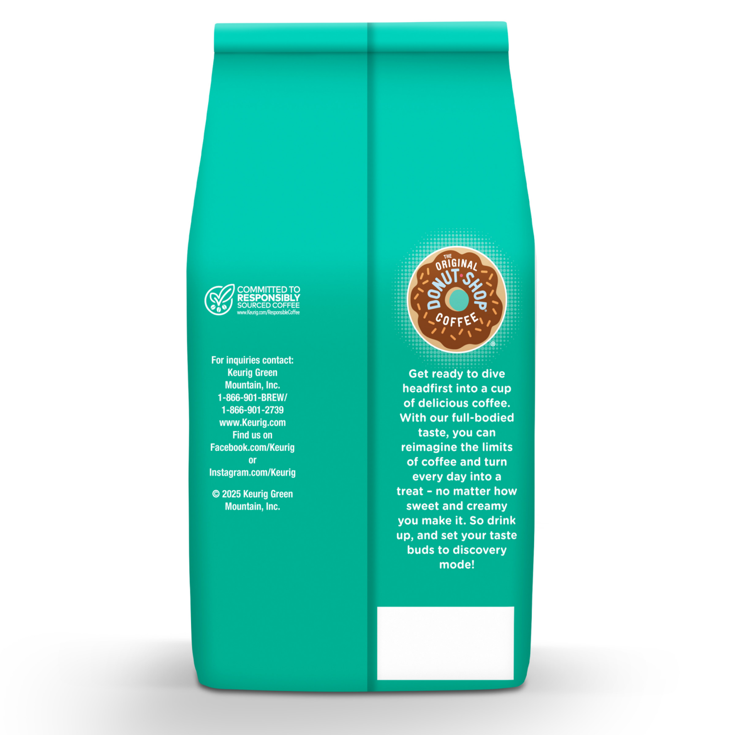 slide 4 of 5, Donut Shop The Original Donut Shop Coffee, Regular, Medium Roast, Ground Coffee, 12 oz Bag, 12 oz